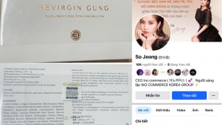 Viên đặt phụ khoa Revirgin Gung không phép bán tràn lan ngoài thị trường
