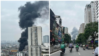 Hà Nội: Cháy lớn tại số 30 phố Vũ Trọng Phụng, phường Thanh Xuân Trung, quận Thanh Xuân