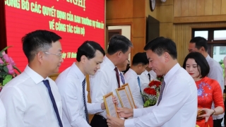 Thanh Hóa: Điều động, bổ nhiệm nhiều lãnh đạo chủ chốt tại Thanh Hóa