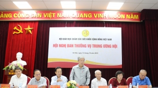 Ban Thường vụ Hội Giáo dục chăm sóc sức khỏe cộng đồng VN tập trung đẩy mạnh các hoạt động kỷ niệm 15 năm ngày Thành lập Hội