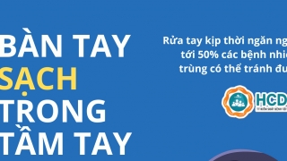 Ngày Thế giới rửa tay năm 2023 với chủ đề 'Bàn tay sạch trong tầm tay'