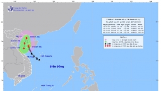 Bão số 5 giật cấp 10, vùng ven biển gió mạnh dần