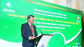 Hội nghị Khoa học quốc tế 2023 chủ đề với “Khoa học với phát triển thể lực, tầm vóc con người Việt Nam”