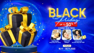 Black Friday: Làm đẹp thả ga với ưu đãi lớn nhất năm 50%++ tại Bệnh viện Thẩm mỹ Á Âu