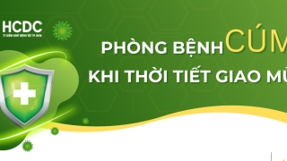 Các biện pháp phòng ngừa bệnh cúm khi thời tiết giao mùa