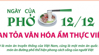 Ngày của phở Việt Nam 12/12: Lan tỏa văn hóa ẩm thực Việt