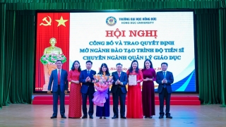 Trường Đại học Hồng Đức có thêm ngành đào tạo Tiến sĩ chuyên ngành Quản lý Giáo dục