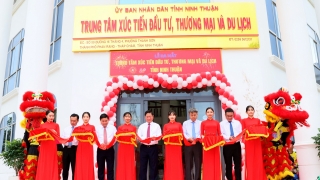 Ninh Thuận: Ra mắt Trung tâm Xúc tiến Đầu tư, Thương mại và Du lịch