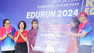 EDURUN 2024: Quyên góp kỷ lục 5 tỷ đồng, để xây trường học vùng xa