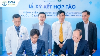 Bệnh viện quốc tế DNA ký kết hợp tác với Đại học y khoa Phạm Ngọc Thạch nghiên cứu phát triển công nghệ Exosome tại Việt Nam