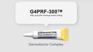 Khám phá công nghệ MPF™ với phức hợp G4PRF-300™ có thể giúp cải thiện sẹo
