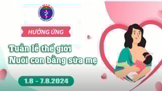 Tuần lễ Thế giới nuôi con bằng sữa mẹ (1 - 7/8/2024)