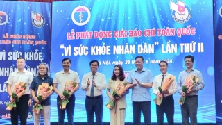 Lễ phát động Giải báo chí toàn quốc 'Vì sức khỏe nhân dân' lần thứ II năm 2024