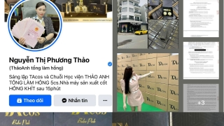 Sản phẩm làm hồng TA Cos do bà Nguyễn Thị Phương Thảo phân phối có dấu hiệu lưu hành hàng giả, nhiễm độc thủy ngân