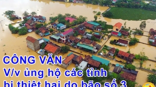 Hội Giáo dục chăm sóc sức khỏe cộng đồng Việt Nam kêu gọi ủng hộ các tỉnh bị thiệt hại do bão số 3