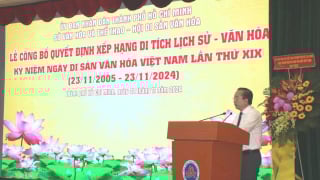 TP. Hồ Chí Minh: Công bố quyết định xếp hạng di tích cấp Thành phố nhân kỷ niệm Ngày Di sản văn hóa Việt Nam lần thứ XIX