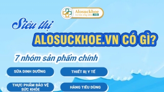 Siêu thị Alosuckhoe.vn có gì?