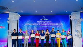 Karmel Group cùng chặng hành trình đáng tự hào hội tụ tại Gala dinner 'Hòa âm sắc màu - lan tỏa niềm tin'