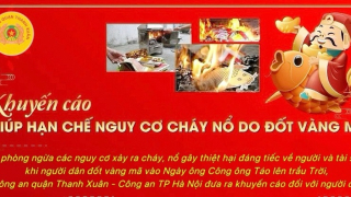 Khuyến cáo đảm bảo an toàn PCCC khi cúng lễ, thắp hương, đốt vàng mã trong dịp Tết Nguyên đán 2025