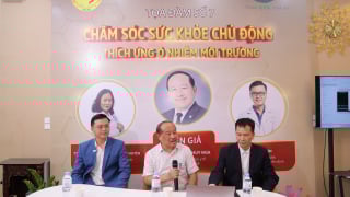 Chăm sóc sức khỏe chủ động, thích ứng ô nhiễm môi trường