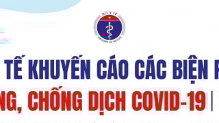 Infographic: Bộ Y tế khuyến cáo các biện pháp phòng, chống dịch COVID-19