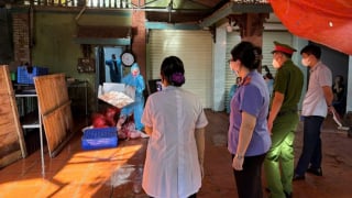 Hưng Yên: Phát hiện cơ sở mổ lợn nhiễm dịch tả Châu Phi chuẩn bị bán ra thị trường