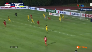 Công Phượng giả sút trước khi ghi bàn