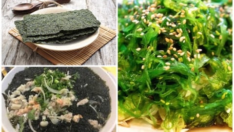 Lợi ích không ngờ của rong biển với sức khỏe