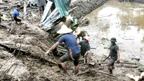 Hà Giang: Thiên tai gây thiệt hại về người và tài sản tại huyện Bắc Quang