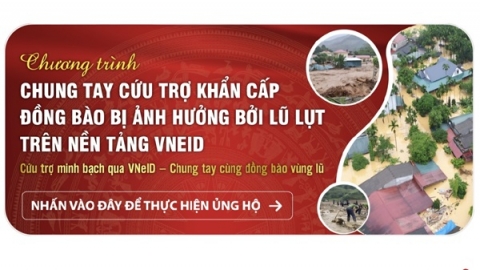 Hà Nội tuyên truyền, lan toả chương trình chung tay cứu trợ khẩn cấp đồng bào bị ảnh hưởng bởi lũ lụt trên nền tảng VNeID