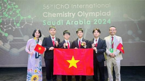 100% học sinh Việt Nam dự thi Olympic quốc tế năm 2024 đều đoạt giải