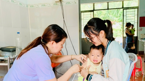 Gia Lai triển khai chiến dịch tiêm vaccine phòng, chống dịch sởi