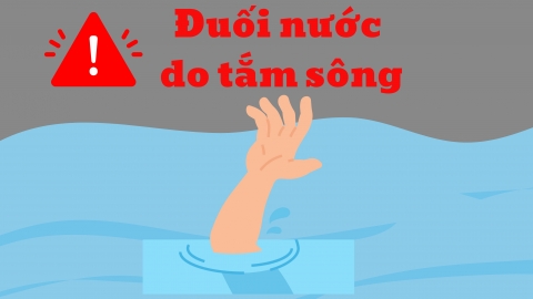 Hậu Giang: Rủ nhau tắm sông, 2 em bị đuối nước thương tâm