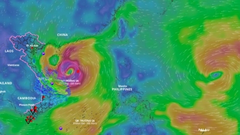 Bão số 6 duy trì lâu trên biển, sức gió mạnh nhất vùng gần tâm bão mạnh cấp 11