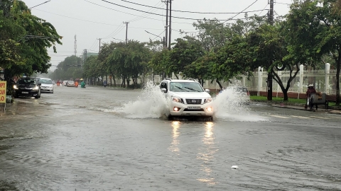 Quảng Nam: Chủ động ứng phó với mưa lớn, lốc xoáy và gió giật mạnh