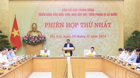 Kết luận tại phiên họp thứ nhất Ban Chỉ đạo Trung ương triển khai xoá nhà tạm, nhà dột nát trên phạm vi cả nước