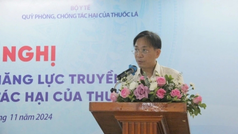 Hội nghị tập huấn nâng cao năng lực truyền thông về phòng, chống tác hại của thuốc lá