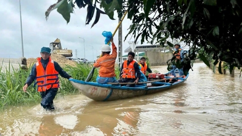 Quảng Ngãi: Chủ động cho học sinh nghỉ học để tránh lũ