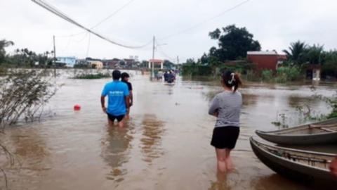 Bình Định: Hai học sinh lớp 6 đuối nước khi vượt tràn giao thông Hữu Thành