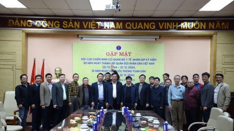 Bộ Y tế gặp mặt cán bộ, công chức, người lao động là cựu chiến binh dịp Kỷ niệm 80 năm ngày thành lập Quân đội nhân dân Việt Nam