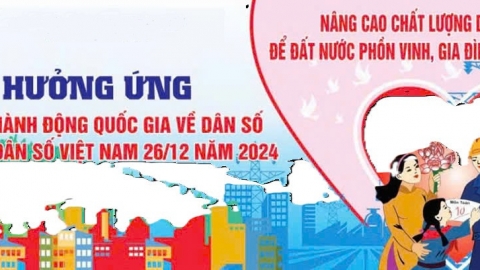 Ngày dân số Việt Nam 26/12/2024: “Nâng cao chất lượng dân số để đất nước phồn vinh, gia đình hạnh phúc”