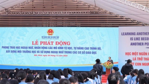 Phát động phong trào học ngoại ngữ, nhân rộng mô hình tự học và sử dụng ngoại ngữ