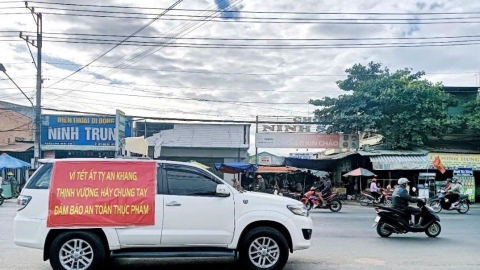 Tây Ninh tăng cường truyền thông bảo đảm an toàn thực phẩm dịp Tết Nguyên Đán Ất Tỵ và mùa lễ hội xuân 2025