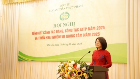 Hội nghị Tổng kết công tác an toàn thực phẩm năm 2024 và triển khai nhiệm vụ trọng tâm năm 2025