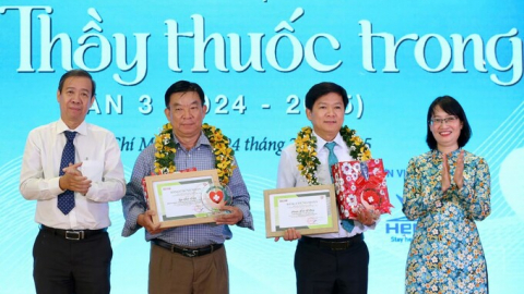 TP. Hồ Chí Minh: Tôn vinh tập thể, cá nhân tiêu biểu ngành y và trao giải 'Người Thầy thuốc trong tôi' lần 3, năm 2024 – 2025