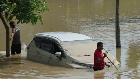 Indonesia: Lũ lụt nghiêm trọng tại Jakarta khiến người dân phải sơ tán