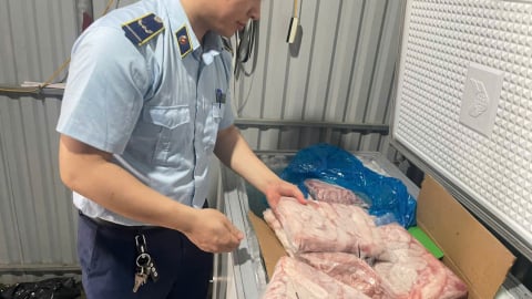 Nghệ An: Phát hiện, xử lý 360kg nội tạng động vật không rõ nguồn gốc xuất xứ
