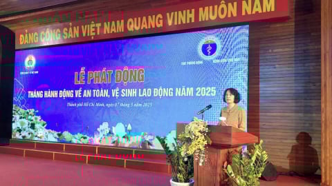 Lễ phát động hưởng ứng Tháng hành động quốc gia về An toàn, vệ sinh lao động năm 2025 trong ngành Y tế