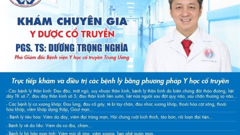 Bệnh viện đa khoa tỉnh Phú Thọ tổ chức khám chuyên gia đầu ngành Y dược cổ truyền PGS. TS Dương Trọng Nghĩa
