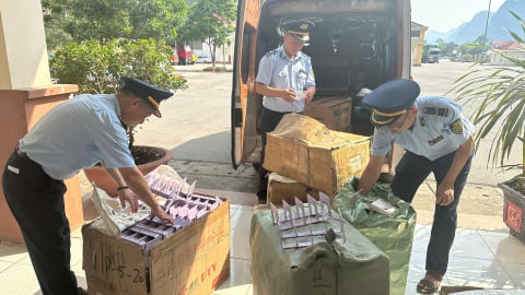 Lạng Sơn: Phát hiện, thu giữ lô hàng nhập lậu trên quốc lộ 1A qua Chi Lăng